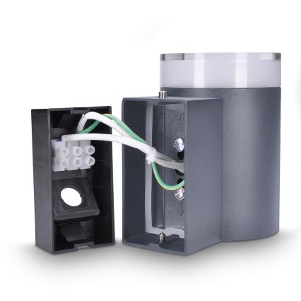 Brilagi - Vägglampa för utomhusbruk MATERA 1xGU10/30W/230V antracit IP54