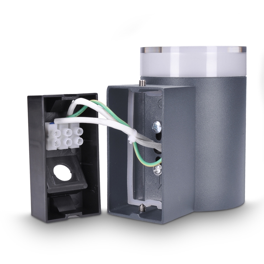 Brilagi - Vägglampa för utomhusbruk MATERA 1xGU10/30W/230V antracit IP54