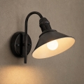BRILAGI - Vägglampa FORGE 1xE27/60W/230V svart