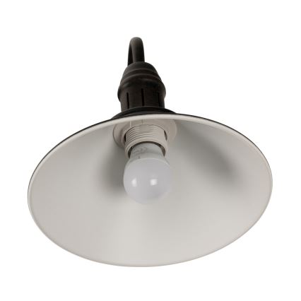 BRILAGI - Vägglampa FORGE 1xE27/60W/230V svart