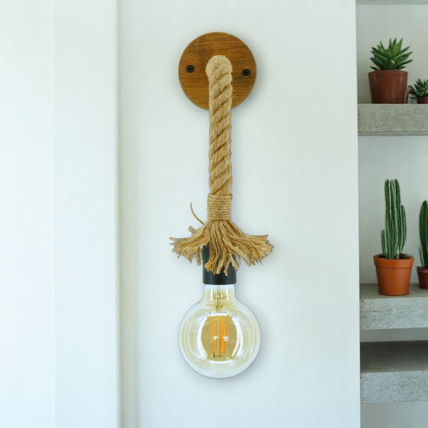 Brilagi - Vägglampa KOS 1xE27/60W/230V bok