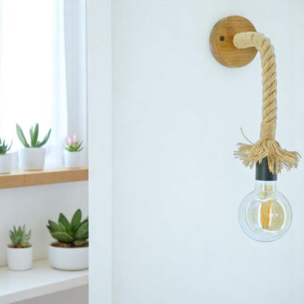 Brilagi - Vägglampa KOS 1xE27/60W/230V bok