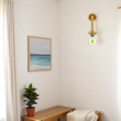 Brilagi - Vägglampa KOS 1xE27/60W/230V bok