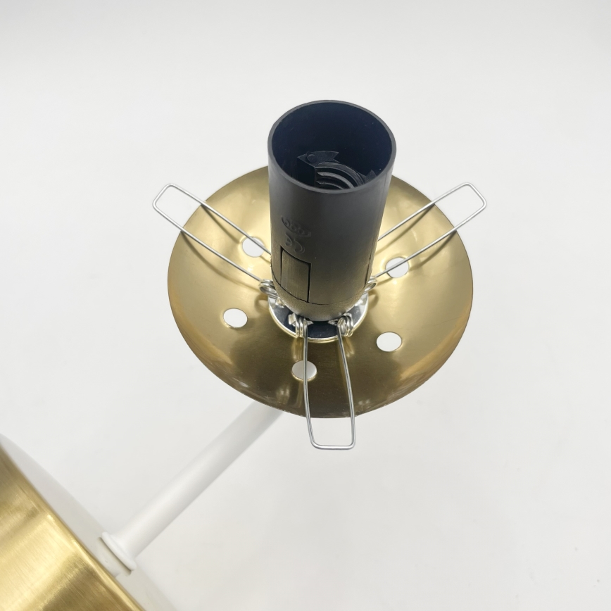 Brilagi - Vägglampa MALIVA 1xE14/15W/230V guld/vit