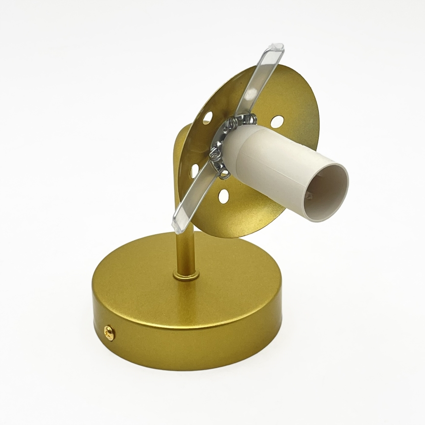 Brilagi - Vägglampa MALIVA 1xE14/15W/230V guld/vit