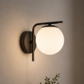 BRILAGI - Vägglampa MILO 1xE27/60W/230V svart