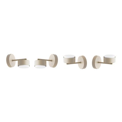 Brilagi - Vägglampa MONO 1xGX53/12W/230V beige