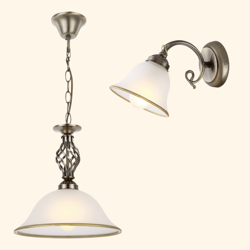 Brilagi - Vägglampa NOSTALGIA 1xE27/60W/230V