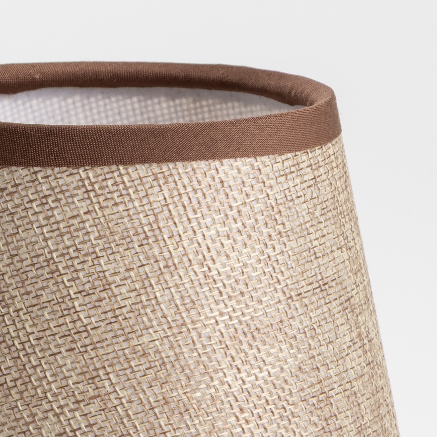 Brilagi - Vägglampa NUBILA WOOD 1xE27/25W/230V ek/brun