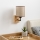 Brilagi - Vägglampa NUBILA WOOD 1xE27/25W/230V ek/brun