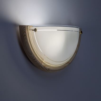 Brilagi - Vägglampa ORBIS 1xE27/60W/230V 30 cm furu