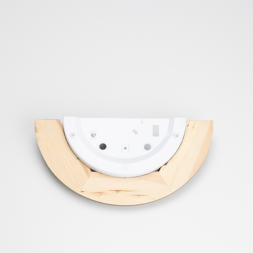 Brilagi - Vägglampa ORBIS 1xE27/60W/230V 30 cm furu