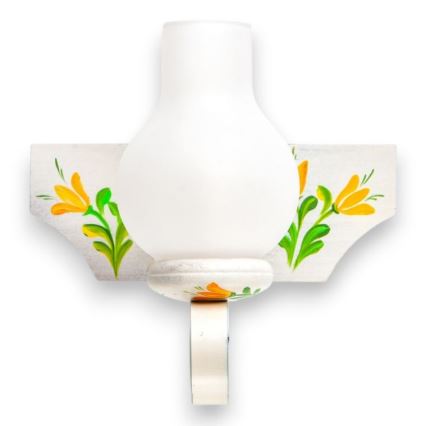 Brilagi - Vägglampa QUEEN 1xE14/40W/230V bok/grädde