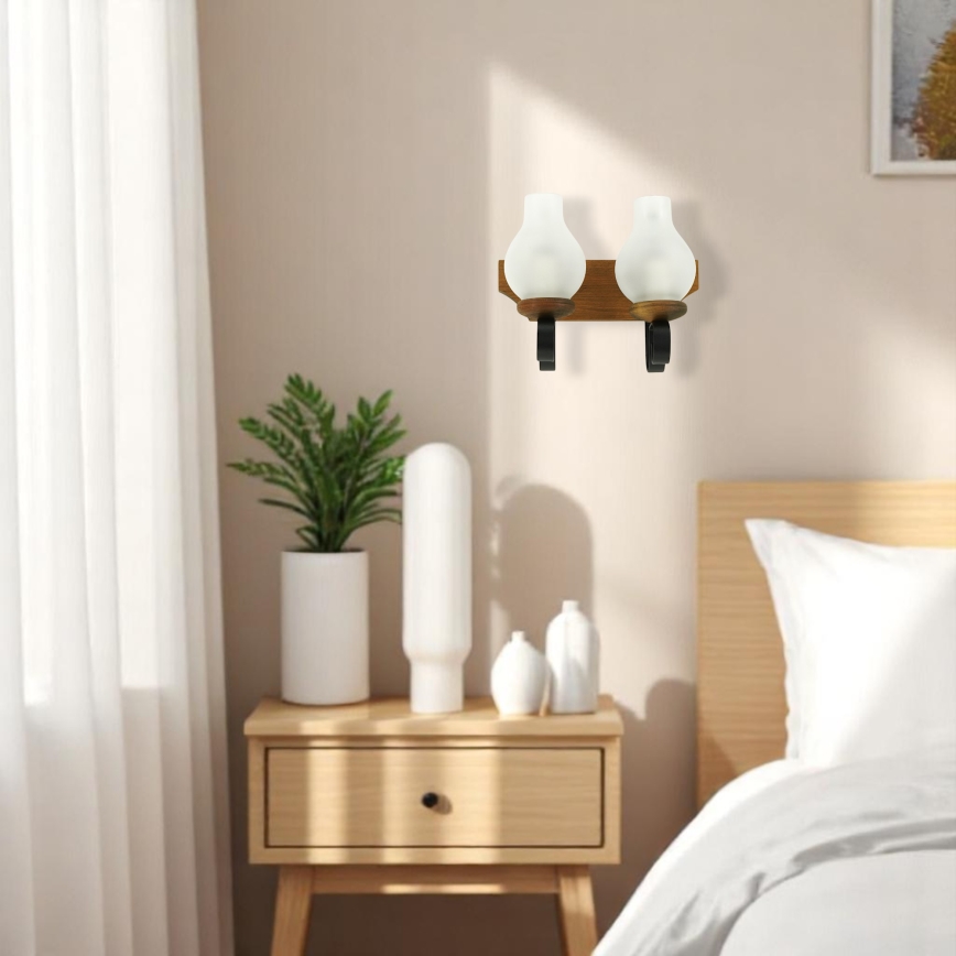 Brilagi - Vägglampa QUEEN 2xE14/40W/230V bok