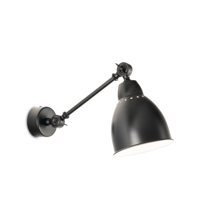 BRILAGI - Vägglampa QUILL 1xE27/40W/230V 40 cm svart