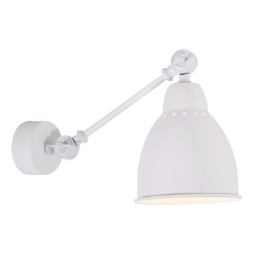 Brilagi - Vägglampa QUILL 1xE27/40W/230V 40 cm vit