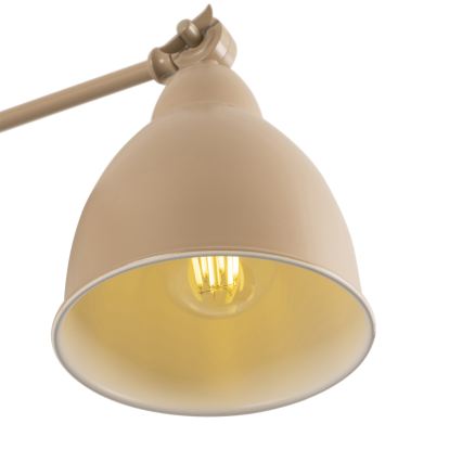 BRILAGI - Vägglampa QUILL 1xE27/40W/230V 83 cm beige