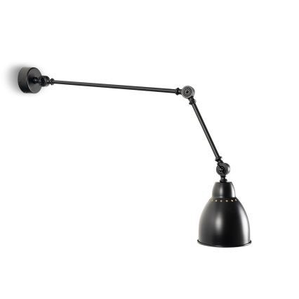 BRILAGI - Vägglampa QUILL 1xE27/40W/230V 83 cm svart