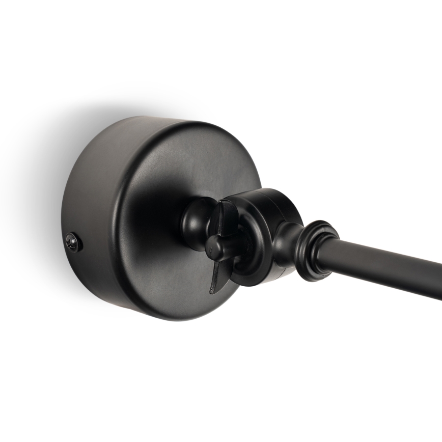 BRILAGI - Vägglampa QUILL 1xE27/40W/230V 83 cm svart