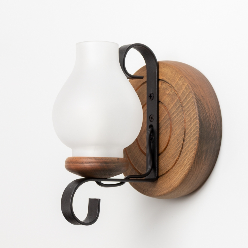 Brilagi - Vägglampa ROATA APLICA 1xE14/40W/230V bok