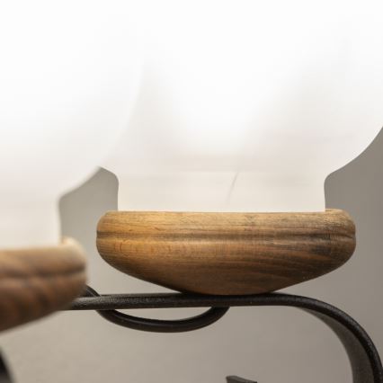 Brilagi - Vägglampa ROATA APLICA 2xE14/40W/230V bok