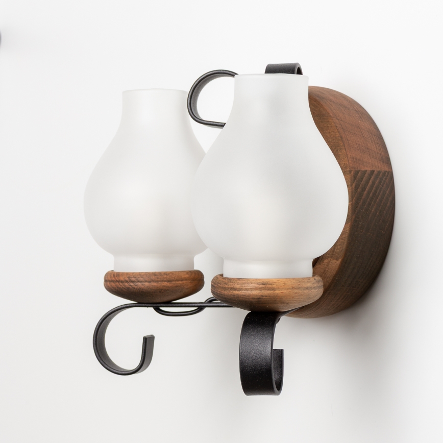 Brilagi - Vägglampa ROATA APLICA 2xE14/40W/230V bok