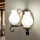 Brilagi - Vägglampa ROATA APLICA 2xE14/40W/230V bok/valnöt
