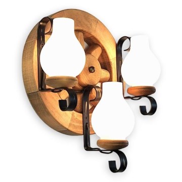 Brilagi - Vägglampa ROATA APLICA 3xE14/40W/230V bok