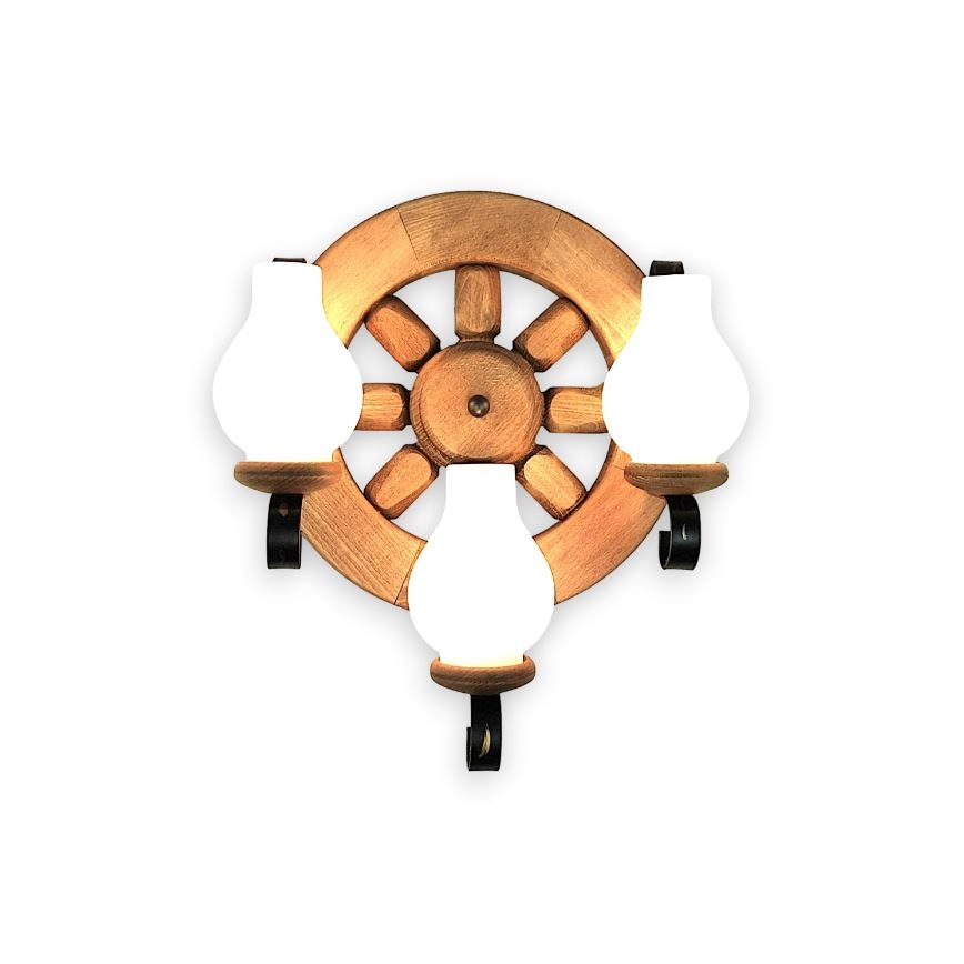 Brilagi - Vägglampa ROATA APLICA 3xE14/40W/230V bok