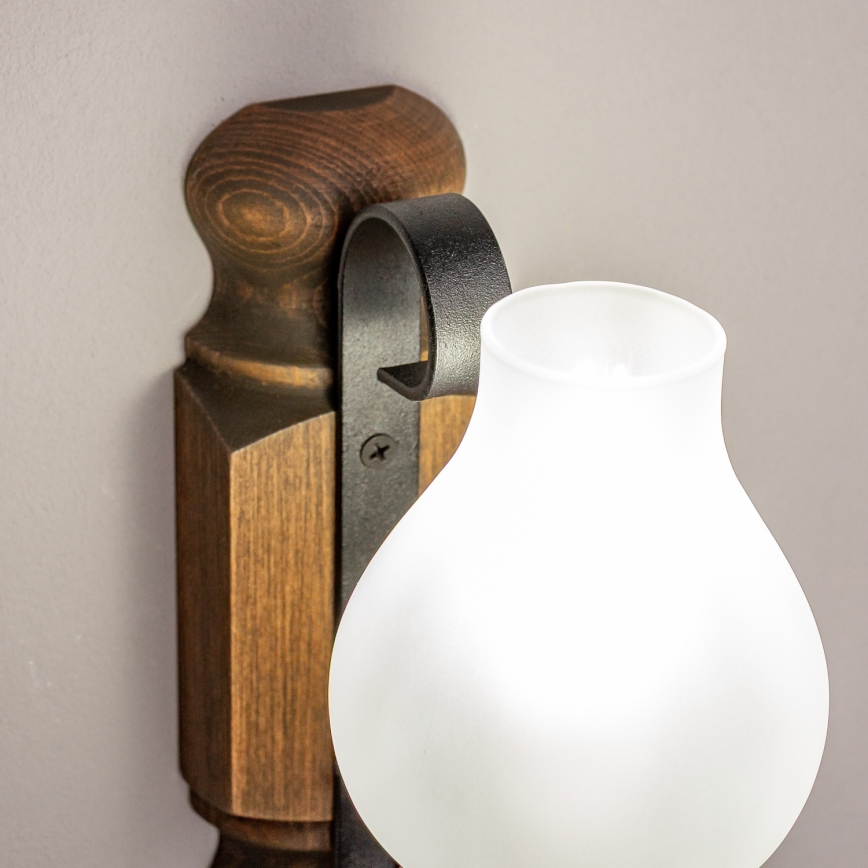 Brilagi - Vägglampa RUSTIC 1xE14/40W/230V bok