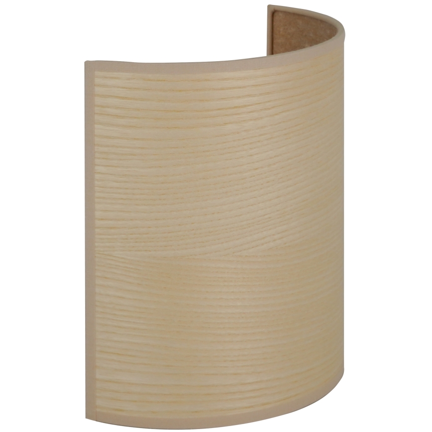 Brilagi - Vägglampa SEMI 1xE27/15W/230V diameter 20 cm beige