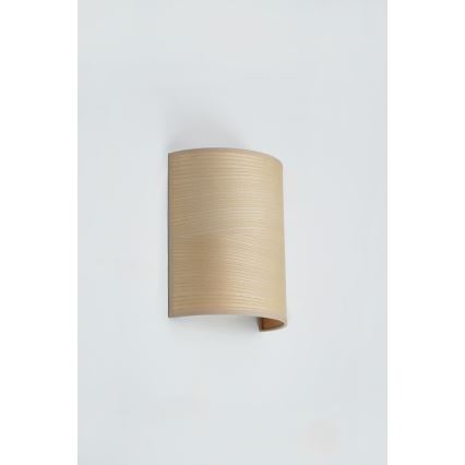 Brilagi - Vägglampa SEMI 1xE27/15W/230V diameter 20 cm beige