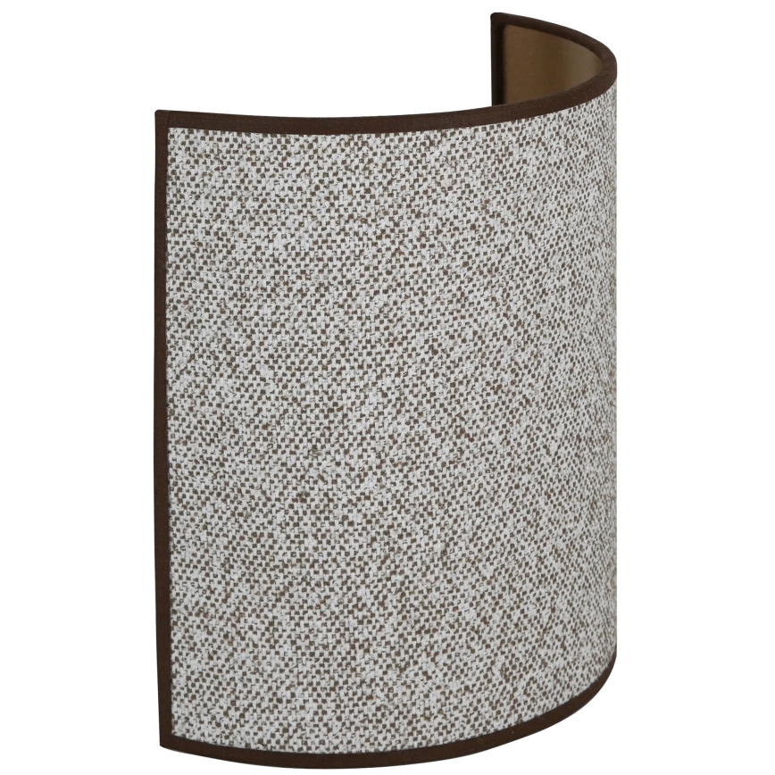 Brilagi - Vägglampa SEMI 1xE27/15W/230V diameter 20 cm grå