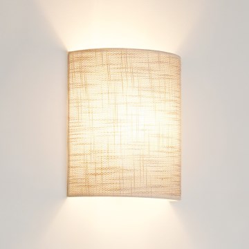 Brilagi - Vägglampa SEMI 1xE27/15W/230V diameter 20 cm mörk