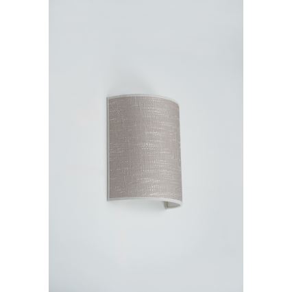 Brilagi - Vägglampa SEMI 1xE27/15W/230V diameter 20 cm mörk