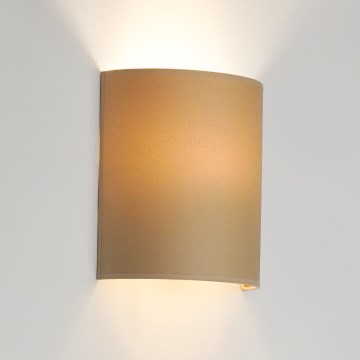 Brilagi - Vägglampa SEMI 1xE27/15W/230V Ø 20 cm beige