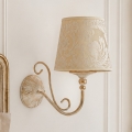 BRILAGI - Vägglampa SONIA 1xE27/15W/230V krämvit/patina