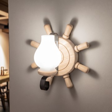 Brilagi - Vägglampa TIMONA 1xE14/40W/230V ek