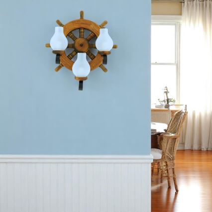 Brilagi - Vägglampa TIMONA 3xE14/40W/230V bok