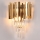 Brilagi - Vägglampa VERVE 2xE14/40W/230V guld