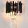 Brilagi - Vägglampa VERVE 2xE14/40W/230V svart