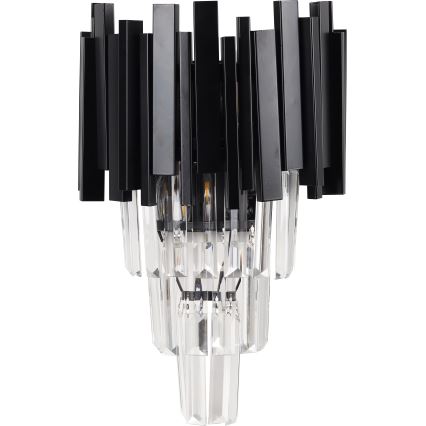 Brilagi - Vägglampa VERVE 2xE14/40W/230V svart