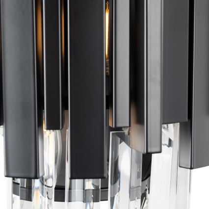 BRILAGI - Vägglampa VERVE 2xE14/40W/230V svart