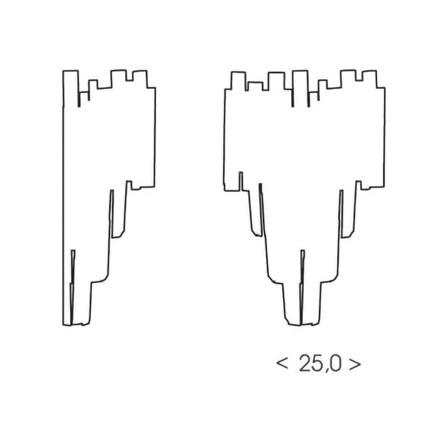 BRILAGI - Vägglampa VERVE 2xE14/40W/230V svart