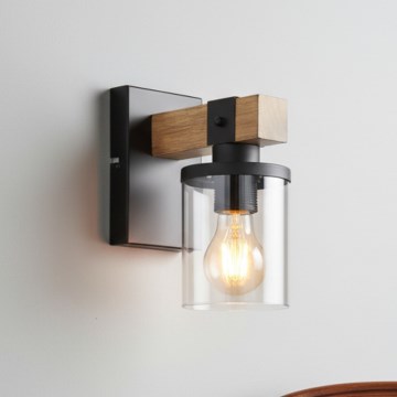 Brilagi - Vägglampa VISTA 1xE27/60W/230V ek