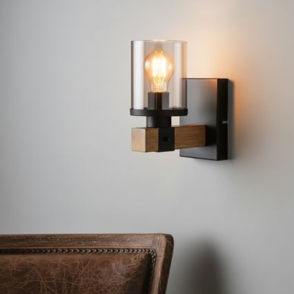 Brilagi - Vägglampa VISTA 1xE27/60W/230V ek