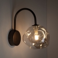 Brilagi - Vägglampa VULCANO 1xG9/8W/230V brun/rökig beige