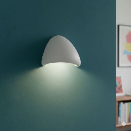 Brilagi - Vägglampa WABI SABI 1xE14/40W/230V vit