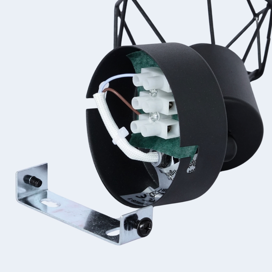 Brilagi - Väggmonterad spotlight CAGE 1xE14/40W/230V