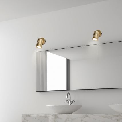 Brilagi - Väggmonterad spotlight CRISPINA 1xGU10/10W/230V, guld
